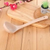 Jianyang Chunhui bamboo and wood spatula, household long-handled unpainted wooden spatula, kitchenware rice spoons, wooden spoons, soup spoons, non-stick stir-frying pan spatula, custom-made Specification image